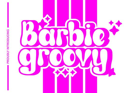 Barbie Groovy Font Review: Elegant Display Type for Branding
