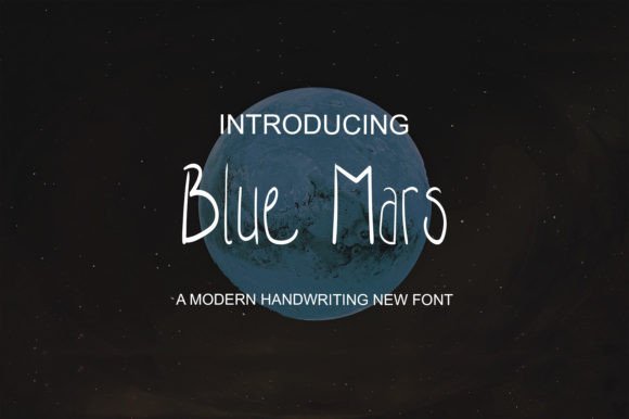 Blue Mars Font: Adding Joy to Small Business Branding