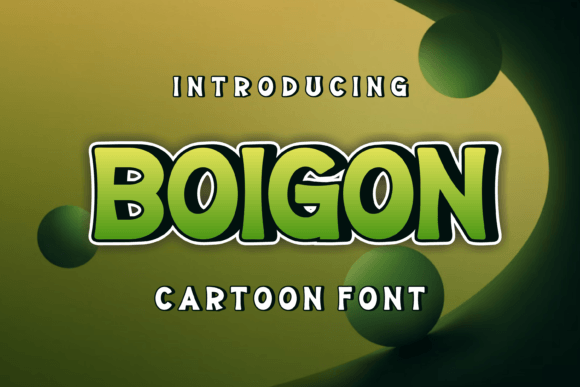 Boigon Font Review: A Quirky Display Typeface for Branding