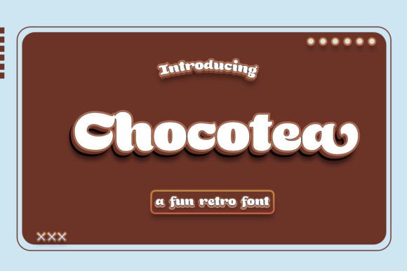 Chocotea Font Review: Playful Branding for Small Business