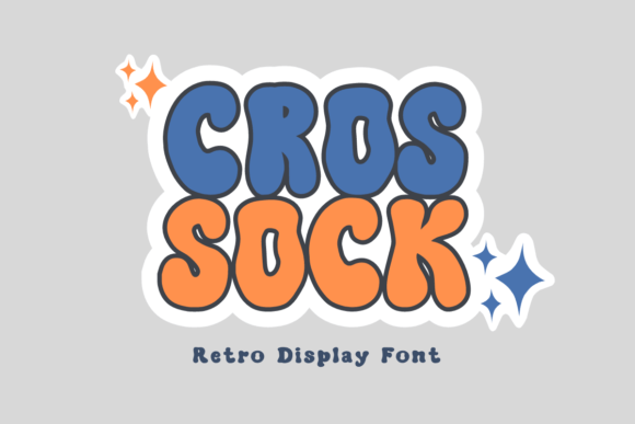 Crossock Font: A Retro Typeface for Brand Identity