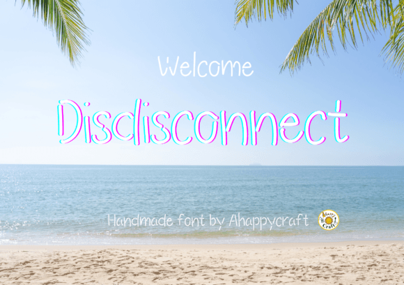Disdisconnect Font: A Designer’s Take on Broken Lines