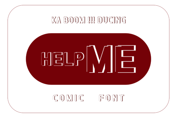Help Me Font Review: A Quirky Display Typeface for Branding