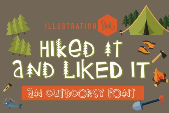 Hiked It and Liked It Font: A Web Designer’s Layout Test