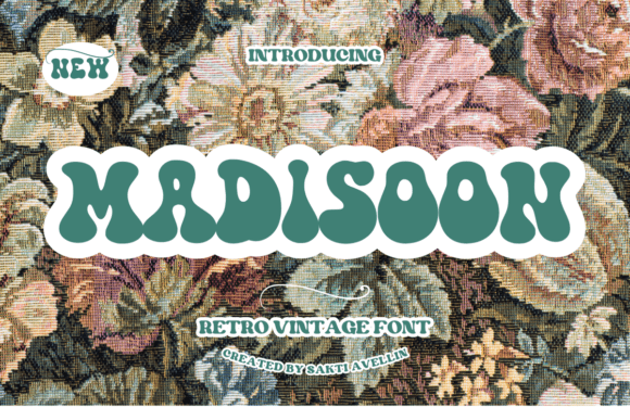 Madisoon Font: A Retro Typeface for Playful Branding