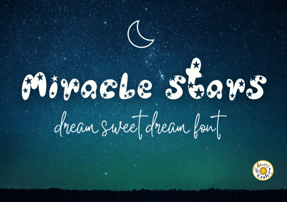 Miracle Stars Font: A Quirky Display Typeface for Branding