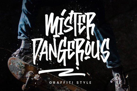 Mister Dangerous Font: Bold Display Type for Campaigns