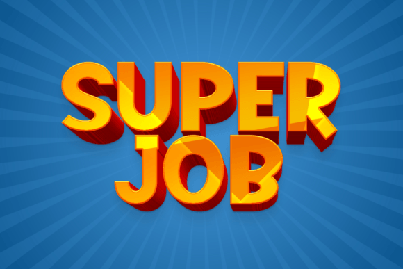 Super Job Font: Bold Display Typography for Digital Ads