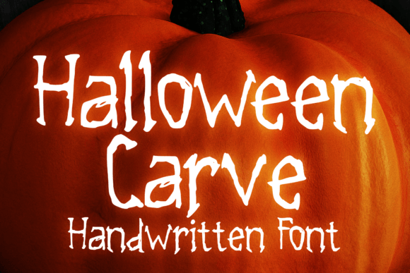 Testing the Halloween Carve Font for Seasonal Brand Identity