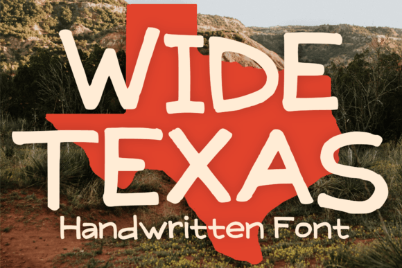 Wide Texas Font Review: Playful Western Display Type
