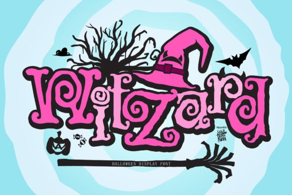 Witzard Font: Testing a Spooky Display Typeface for Branding